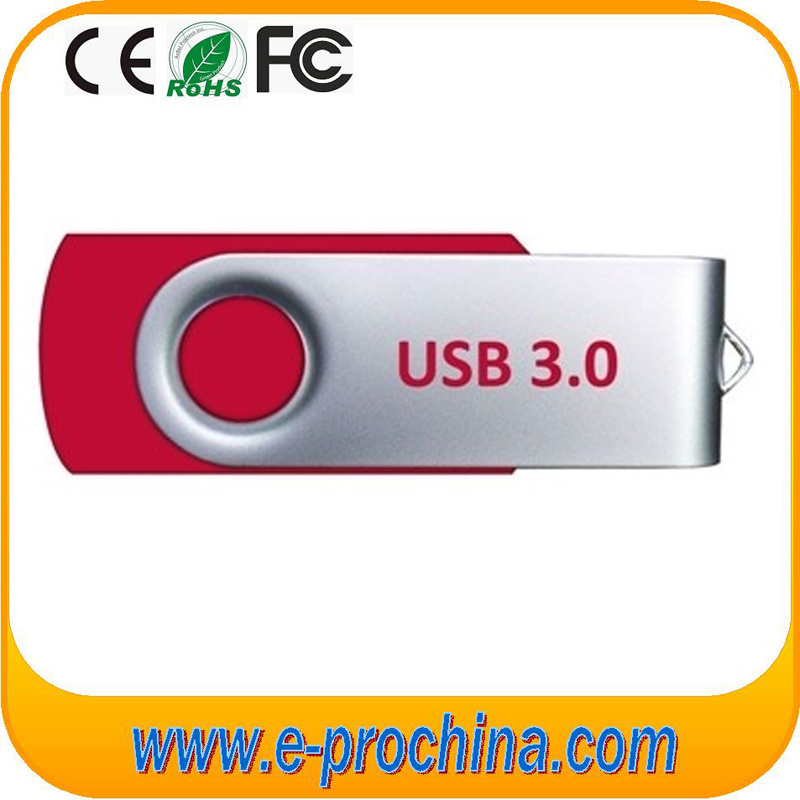 Customized Swivel USB Flash Memory Stick USB Pen Drive (ET001)
