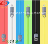 Wholesale Colorful Ultra Thin Multi 3 in 1 USB Cable