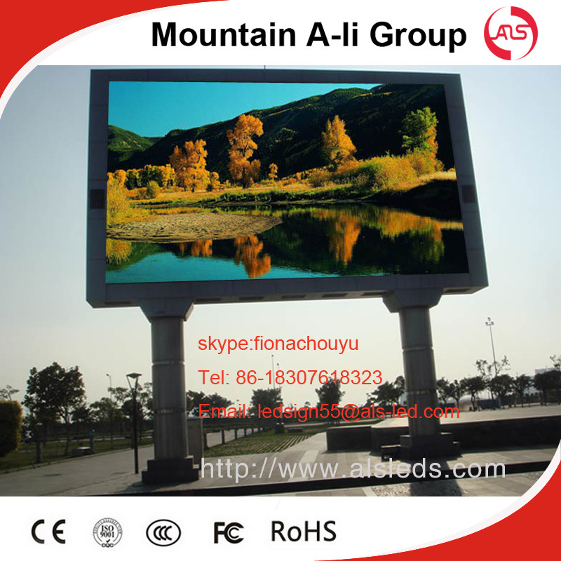 Outdoor P16 RGB Advertising Billboard LED Video Display