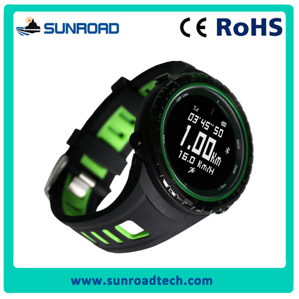 Smart Bluetooth Watch with LED Display Barometer Alitmeter Pedometer for Android Ios