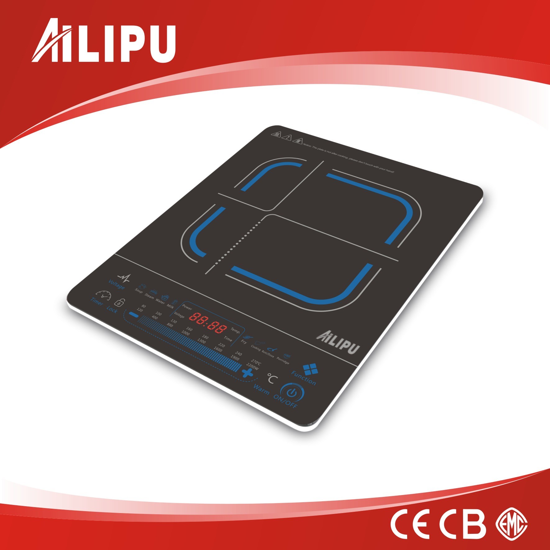 Ultra-Thin Sensor Touch Induction Cooker /Induction Cooktop Sm-A11