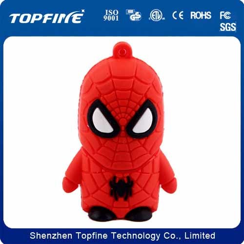 PVC Spider-Man Shaped 16GB USB Flash Drives