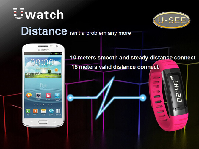 OLED Bluetooth Smart Activity Fitness Tracker Watch with Pedometer