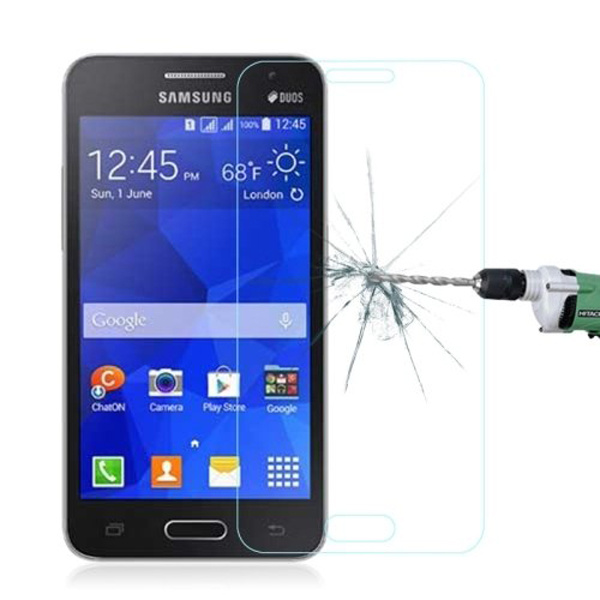 9h 2.5D 0.33mm Rounded Edge Tempered Glass Screen Protector for Samsung G355h