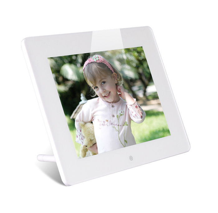 8inch Flat White Digital Photo Frame