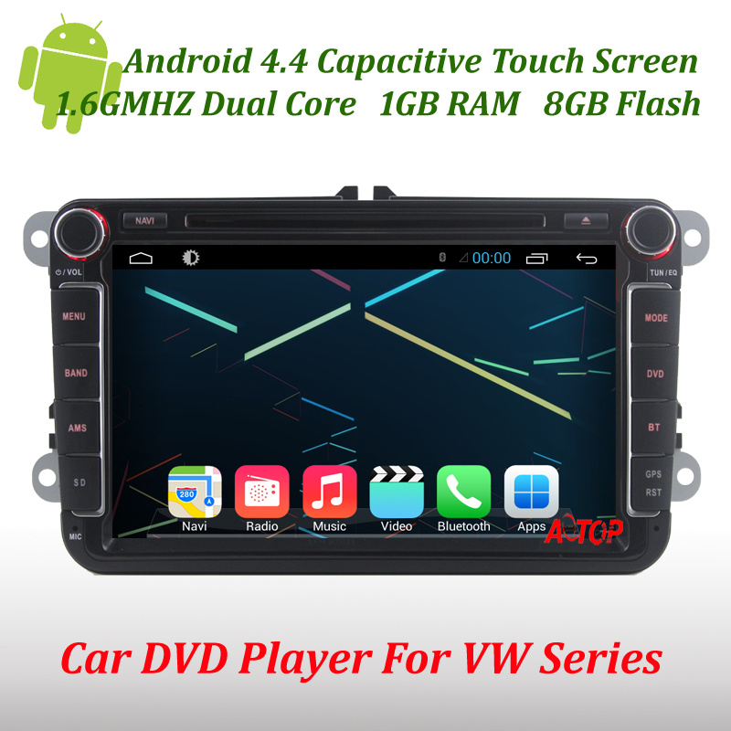 Car Android 4.4 DVD GPS for VW Touran Polo Golf