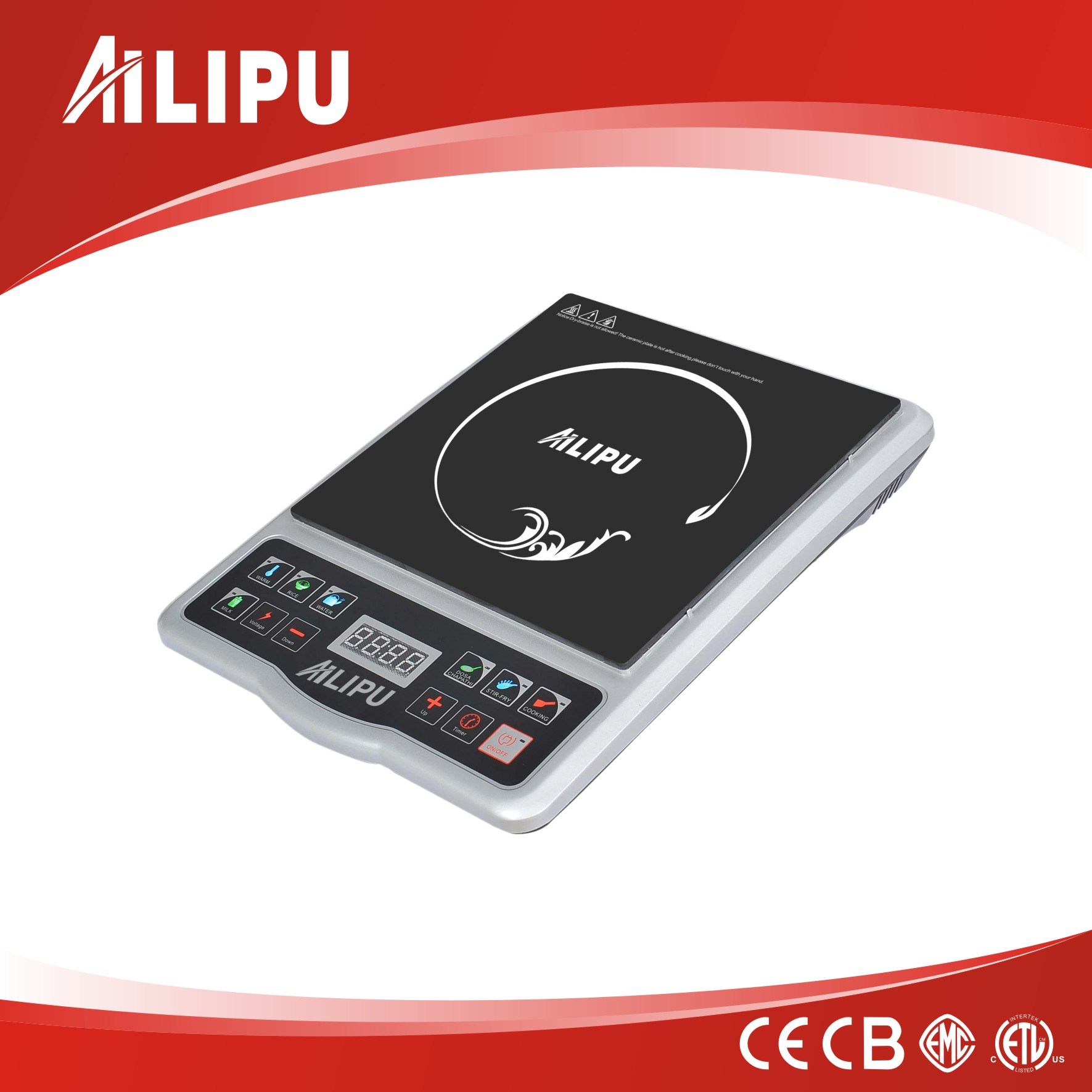 Single Burner ETL Approved Induction Cooker for USA Market