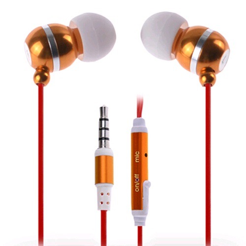 Hot Selling Fashion Metal Stereo Earbuds Earphone (EM-219)