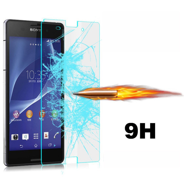 9h 2.5D 0.33mm Rounded Edge Tempered Glass Screen Protector for Sony Xperia Z3 Compact/Mini