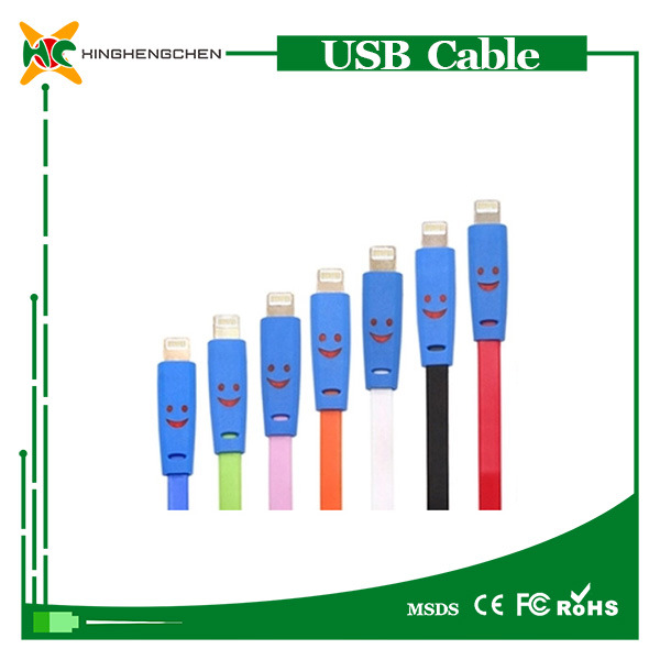 Charger Cable Mobile Phone Cable with Light for iPhone 5