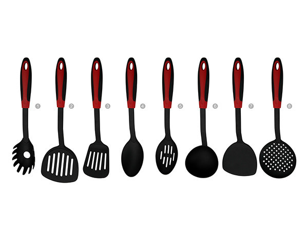 High Quality Colorful Cooking Silicone Kitchen Utensils