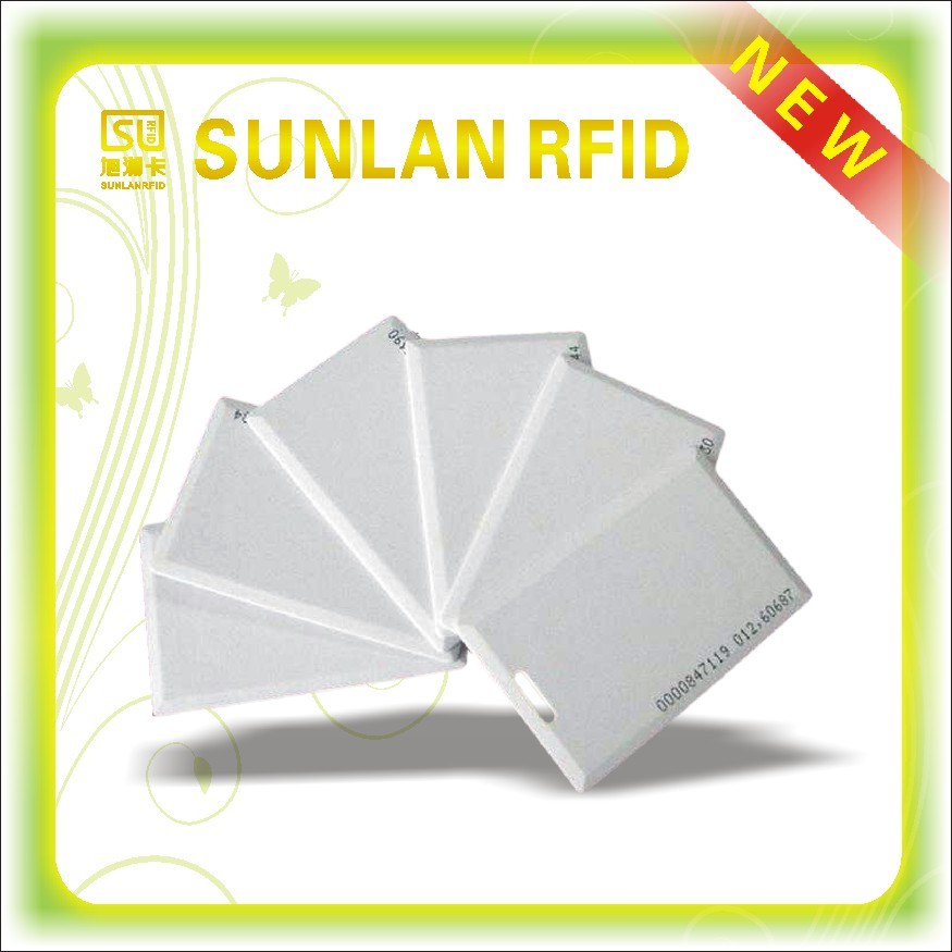 13.56MHz /125kHz RFID Blank Card with Barcode/Qr Code/Laser Mark (SL-1103)