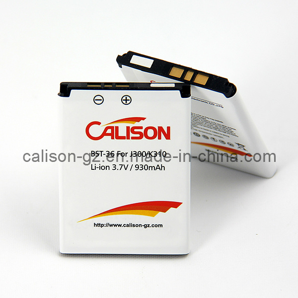 930mAh Z558 Mobile Battery for Sony Ericssion