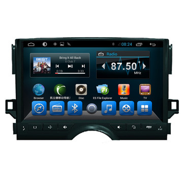 Double DIN in Car Entertainment System Toyota Reiz