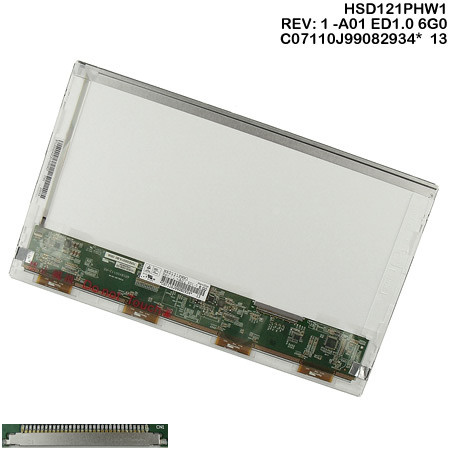 Hsd121phw1-A01 LCD Panel Display Hsd121phw1 A01 Hannstar 12,1 Wxga 1366*768 30pins for Asus UL20a Msi U210x