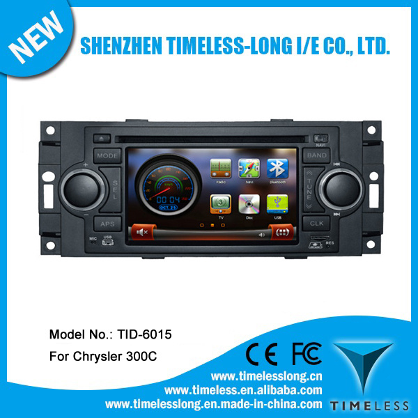 Car DVD Player for Jeep Grand Cherokee/ Chrysler /Jeep Wrangler with Built-in GPS Dual Zone Digital Panel RDS Steering Wheel (TID-6015)