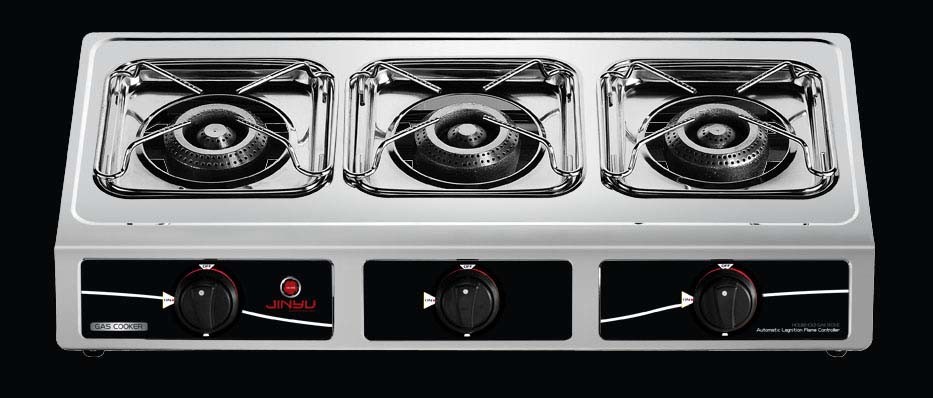 Three Burners Gas Stove (YK-JY611)