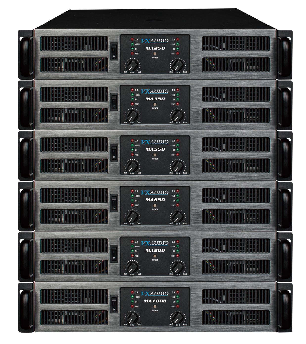 High Quality 2 Channels Power Amplifier