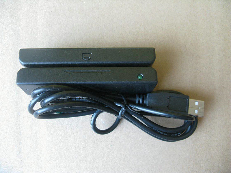 3-Track MSR Mini Magnetic Stripe Card Reader (YMR-01)