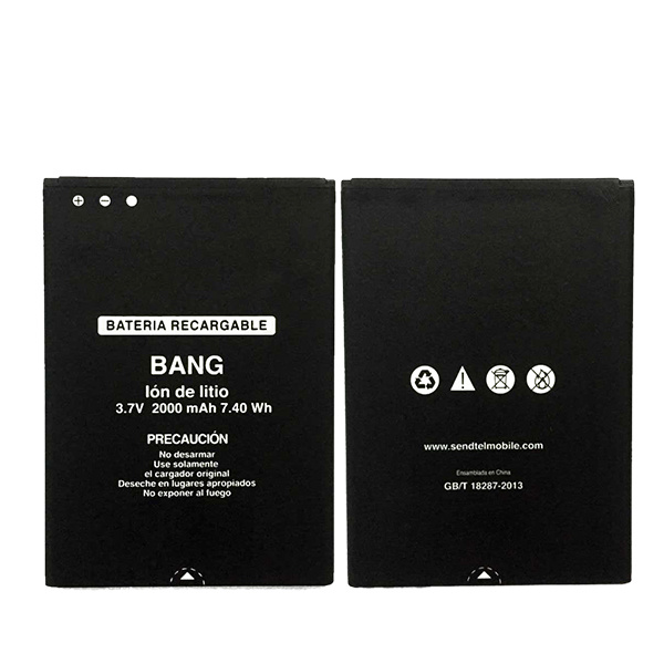 Mobile Phone Accessories 2000 mAh Rechargeable Battery for Sendtel Bang