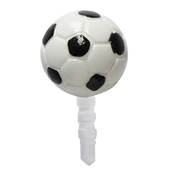 Tiny Football Shape Mobile Phone Accessory (PL784)