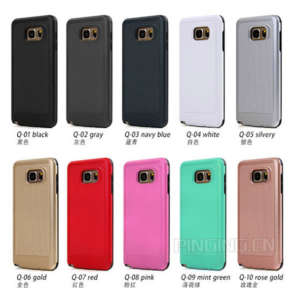 Durable Shockproof Hybrid Mobile Phone Cover for Samsung Galaxy Note 5 4 3 2