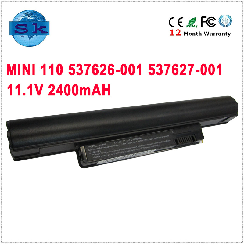 2400mAh New Battery for HP Mini 110 537626-001 537627-001