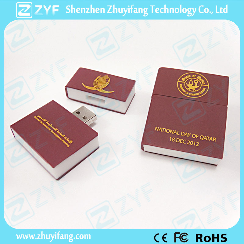 Custom Book Shape USB Flash Drive with Logo (ZYF1079)