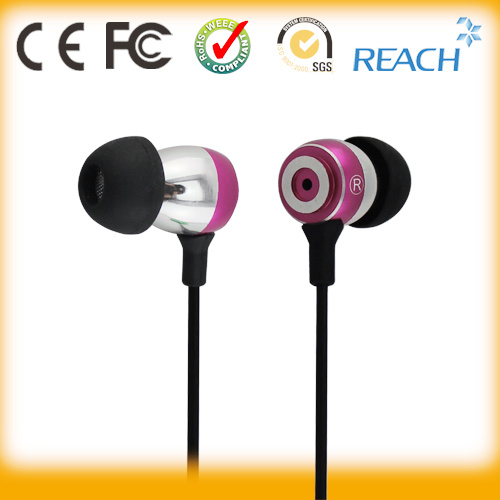 Mobile Phone Accessories Metal Headphones for Mobile Phone