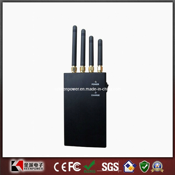 4W Portable Mobile Phone Signaljammer (GPSBLOCKER0001)