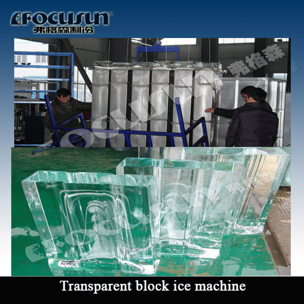 Excellent Transparent Block Ice Maker for Worker Coooling