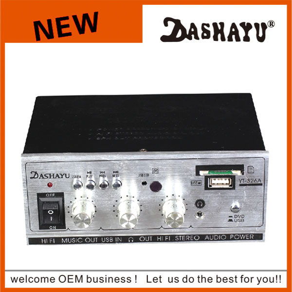 Karaoke System Bluetooth Signal Amplifier with FM USB SD