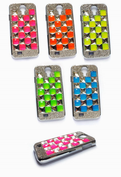 Colorful Crystal Sumsung Galaxy S4 Mobile Phone Case