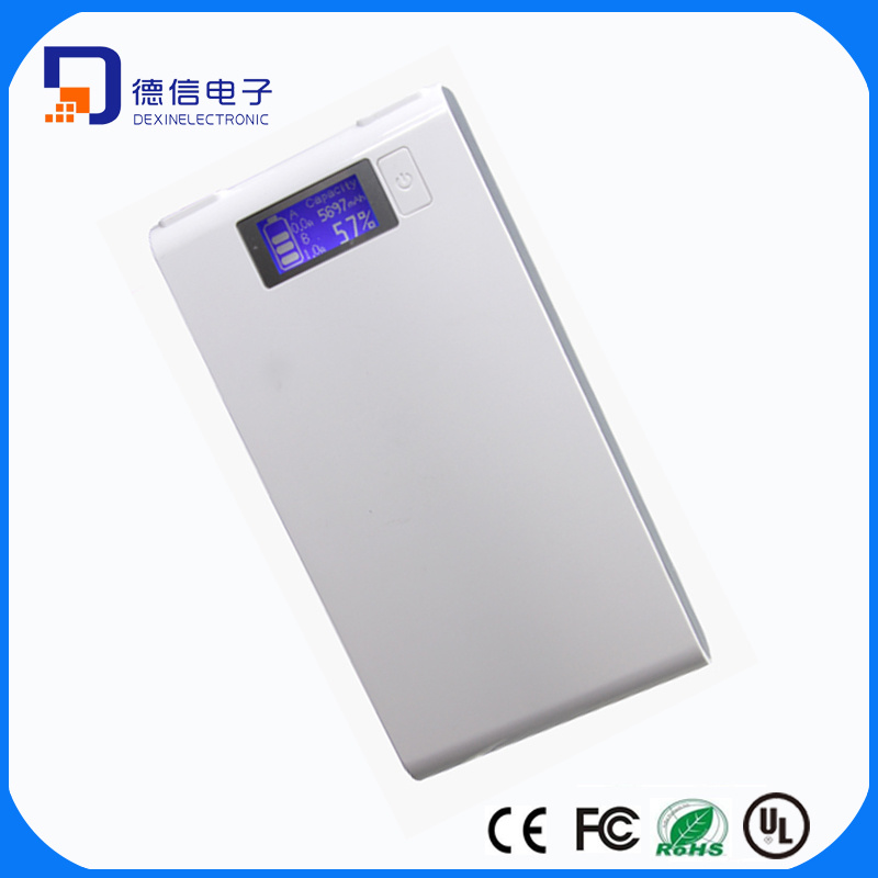 Capacity 10000mAh Power Bank with LCD Display