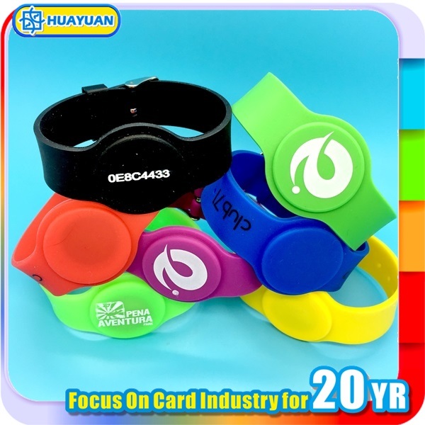 T5577 RFID Silicone Wristband Bracelet with Personalized Logo