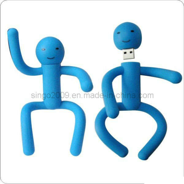 Blue People USB Flash Drive