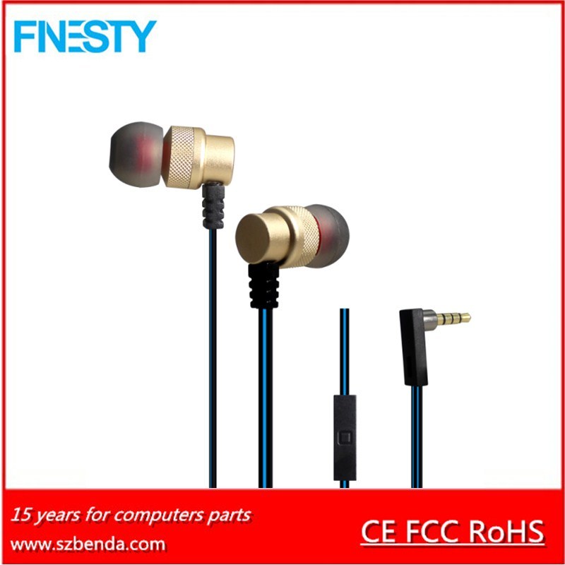 2016 New High Quality Metal Shell Earphone