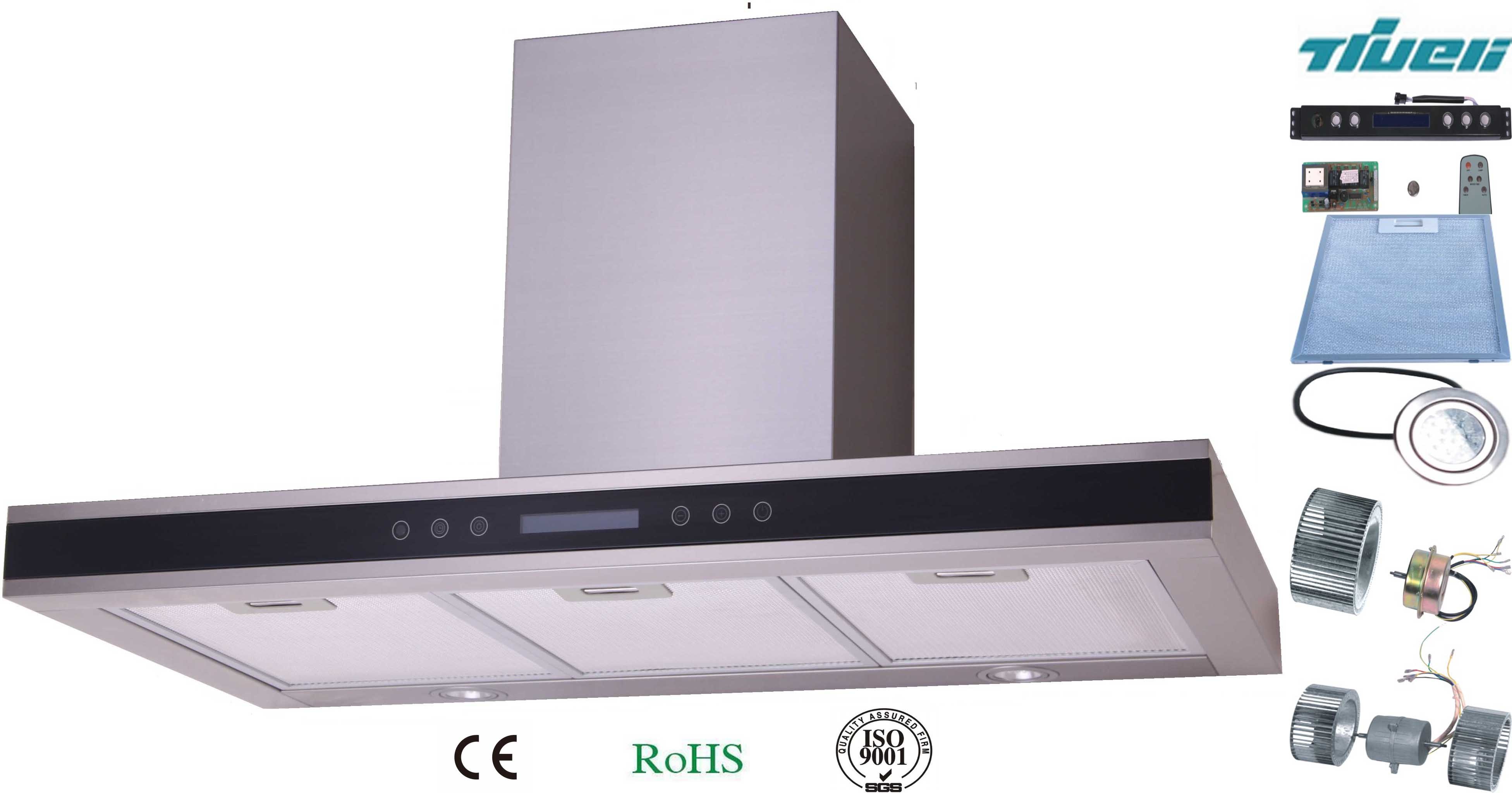 European Wall Mounted Stainless Steel Range Hood /Tr02t (90)