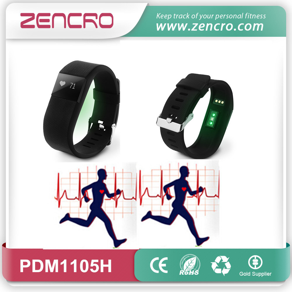 Wholesale Smart Heart Rate Monitor Bracelet Bluetooth Sports Fitness Wristband Activity Tracker