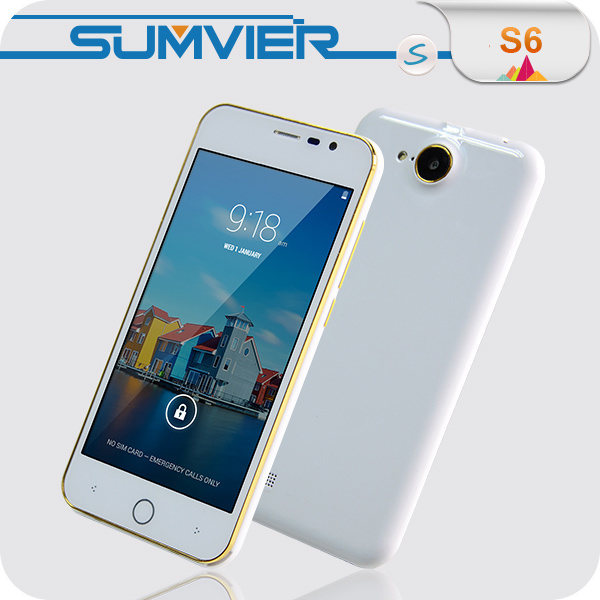 New Design Mtk6582 Quad Core 4.5 Inches Mobile Phone (S6)