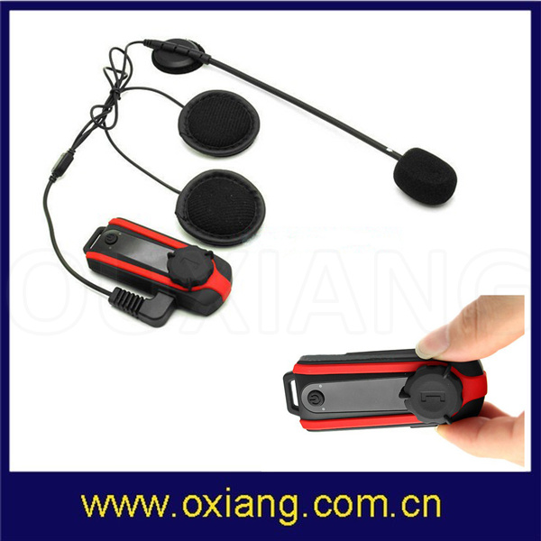 1000m Bluetooth Motorcycle Helmet Headset Headphone Intercom