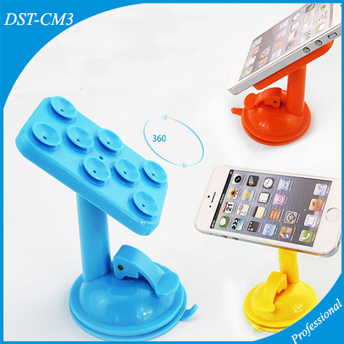 Mobile Phone Holder/ Cell Phone Suction Holder/ Silicone Holder/ Car Holder (DST-CM3)