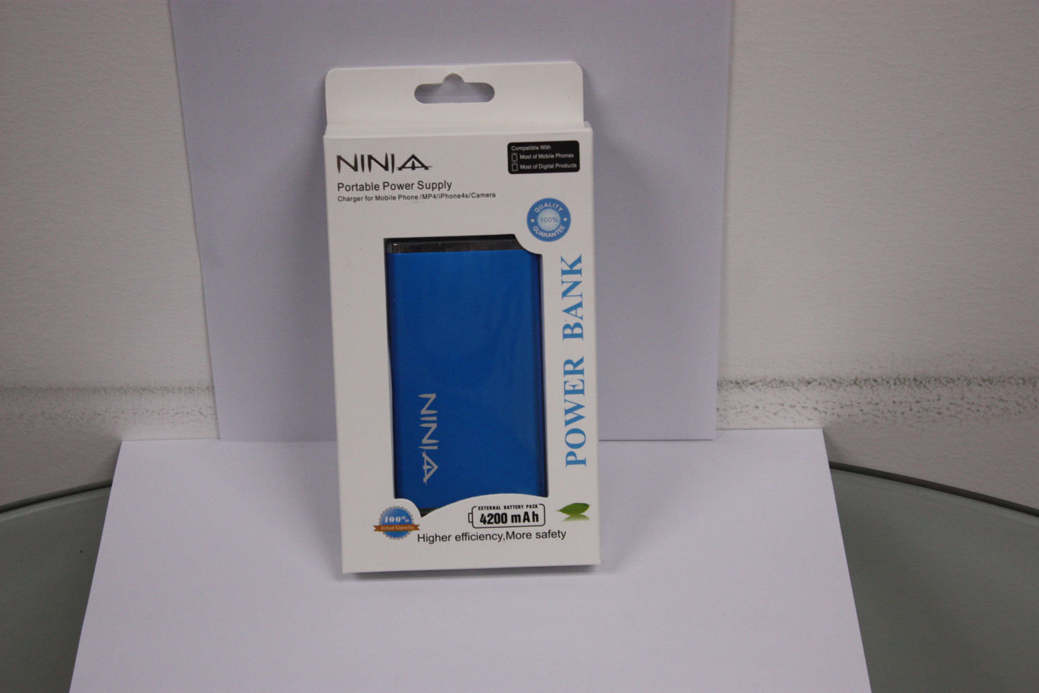 4200mAh Reliance Power Bank Blue N0101