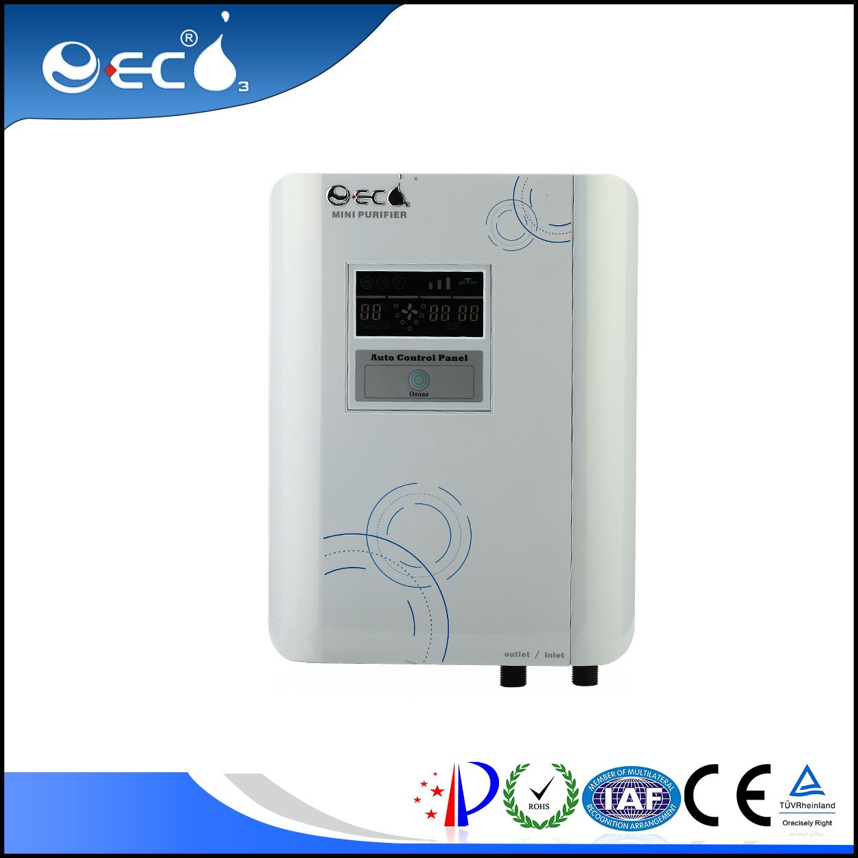 Environmental Laundry Water Purifier with CE and RoHS Certification