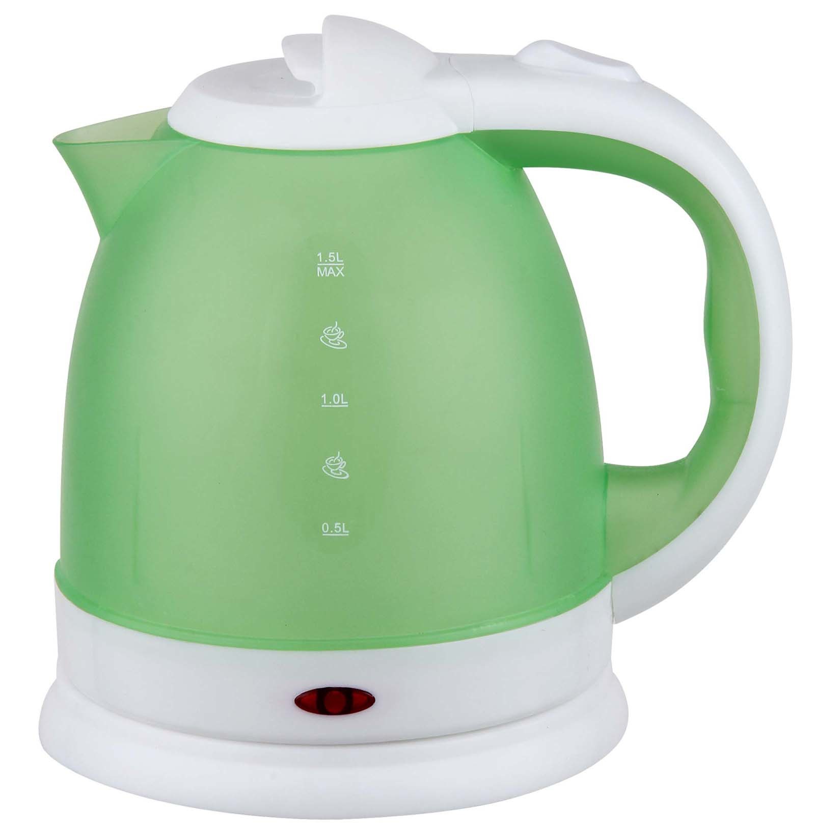 1.5L Green Plastic Kettle