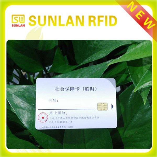 High Quality ISO Standard 13.56MHz 125kHz Contact Card