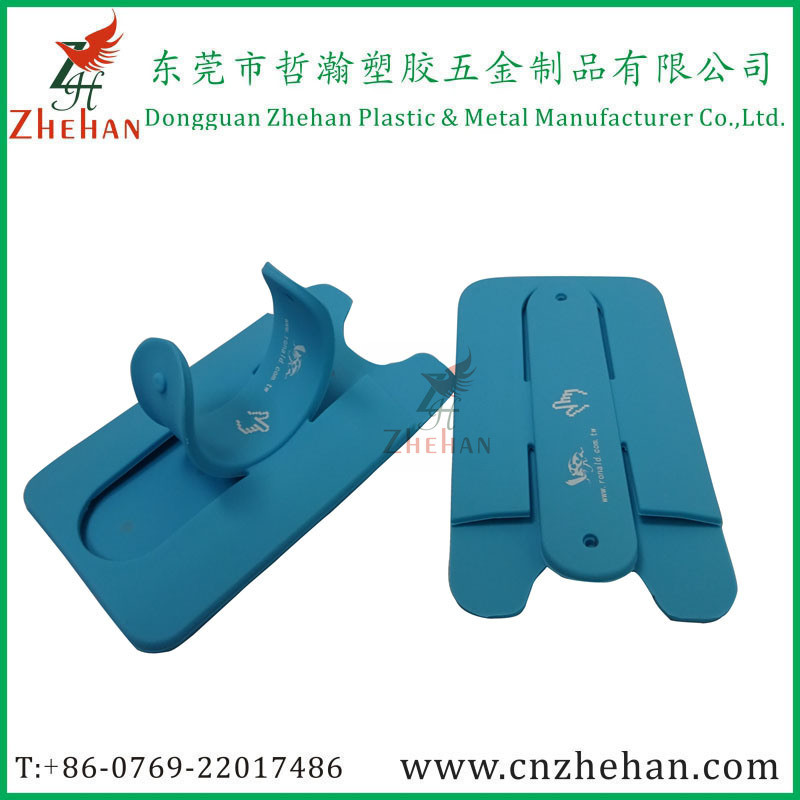 Silicone Mobile Phone Stand with Card Holder