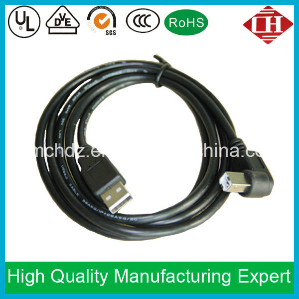 Cutsom Angle Printer Cable for Printer