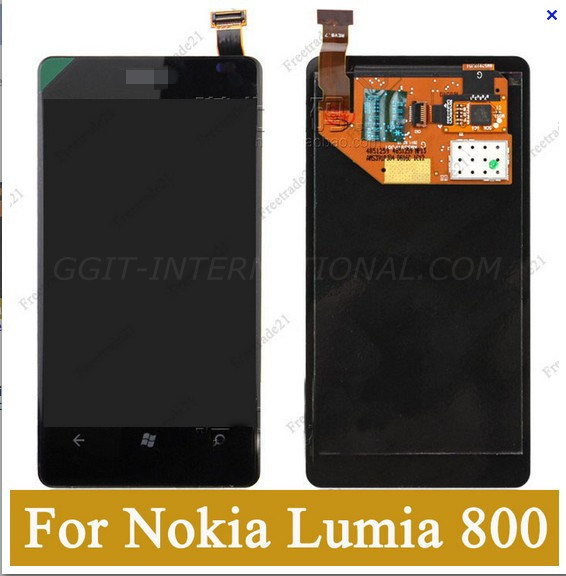 LCD/Display with Digitizer Touch Screen for Lumia 800