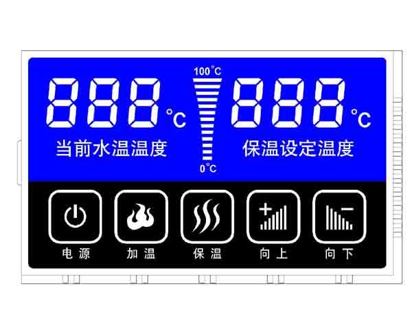 Tn Segment LCD for Home Appliance